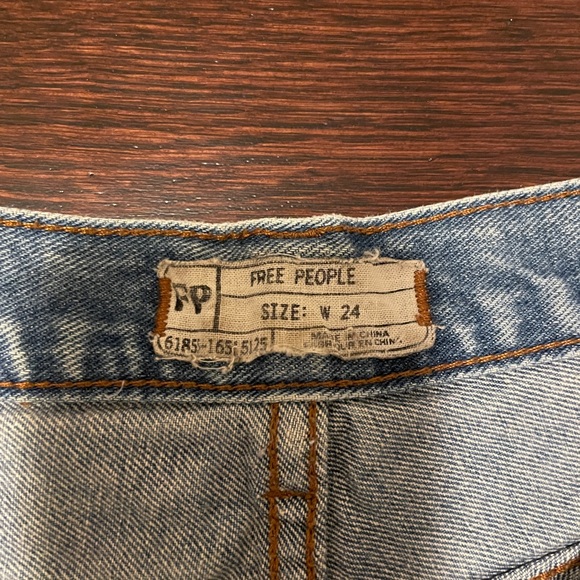 Free People Denim Shorts - Picture 2 of 3
